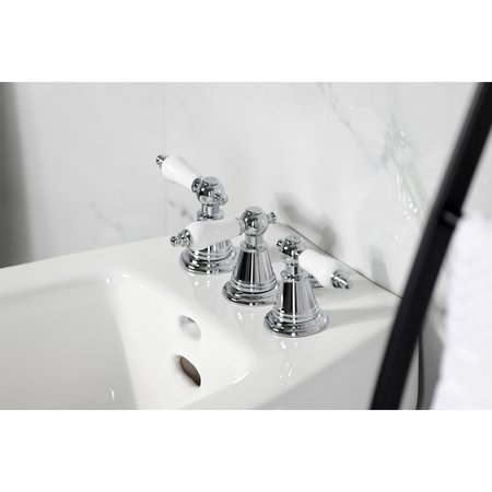 Kingston Brass ThreeHandle Bidet Faucet, Polished Chrome KB321PL